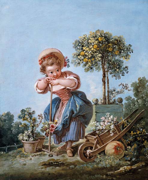 The Little Gardener from François Boucher