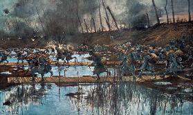 The Battle of the Yser in 1914
