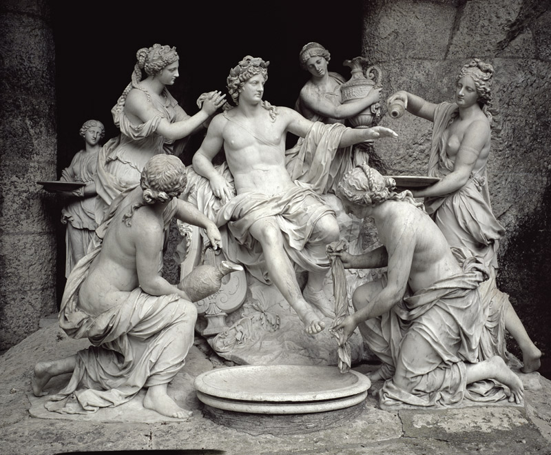 Apollo Tended by the Nymphs, intended for the Grotto of Thetis executed with the assistance of Thoma from Francois Girardon