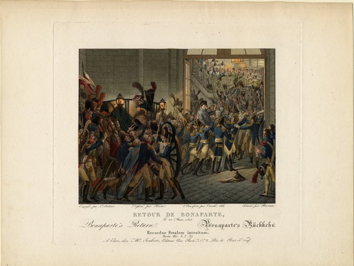Napoleon Returning from the Island of Elba from François-Joseph Heim