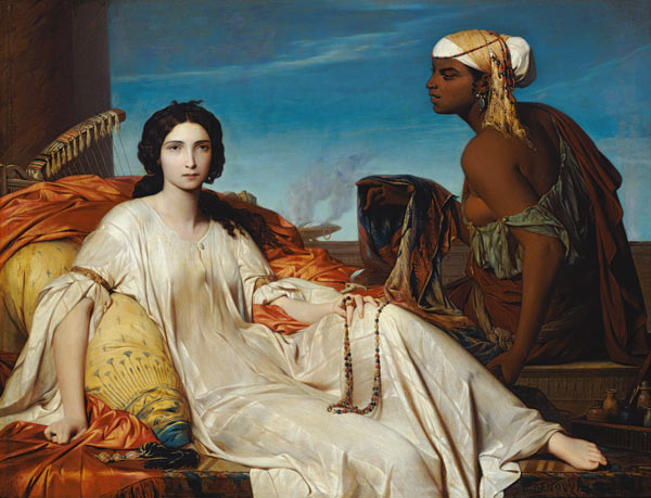 Odalisque, 1844 (oil on canvas) from Francois Leon Benouville