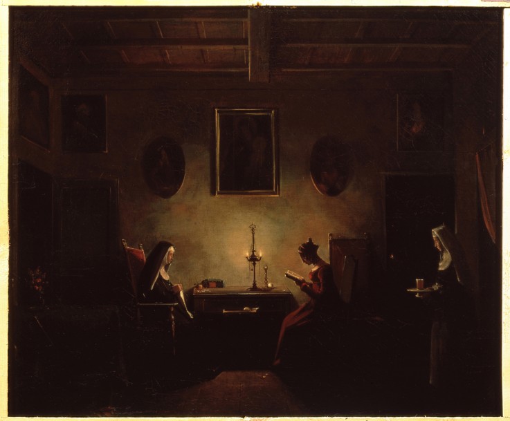 Scene in an Interior from François Marius Granet
