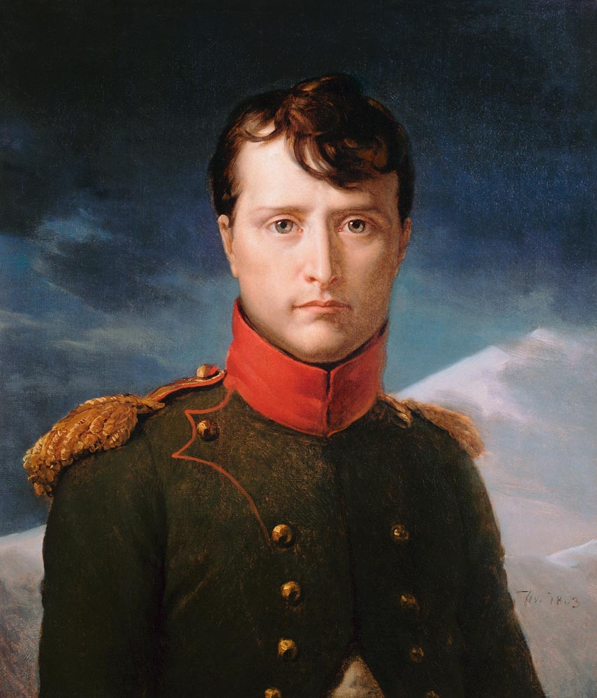 Portrait of Napoleon Bonaparte as First Consul from François Pascal Simon Gérard