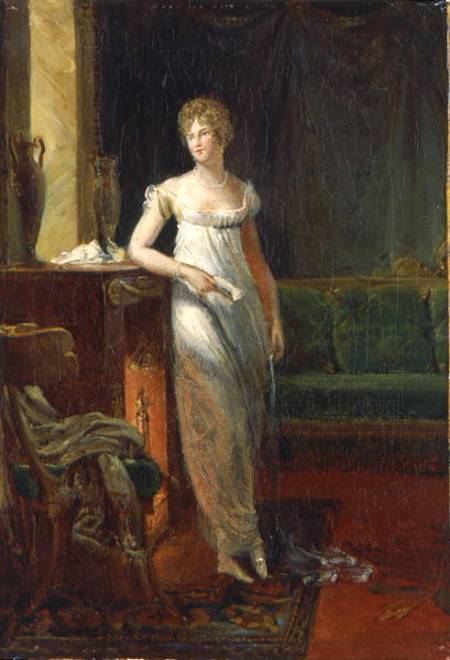 Catherine Worlee (1762-1835) Duchess of Talleyrand-Perigord from François Pascal Simon Gérard