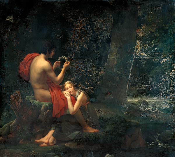 Daphnis and Chloe from François Pascal Simon Gérard