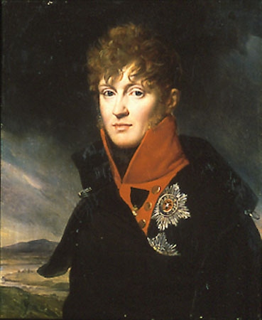 Hereditary prince Friedrich Ludwig V. from François Pascal Simon Gérard