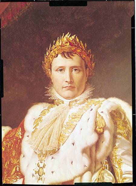 Napoleon I (1769-1821) in Coronation Robes from François Pascal Simon Gérard
