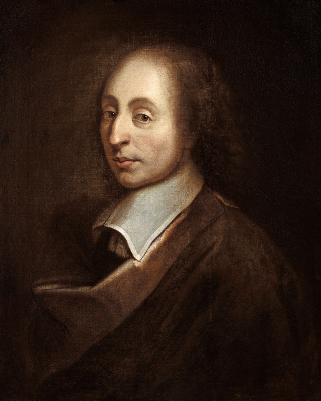 Blaise Pascal (1623-62) from Francois the Younger Quesnel