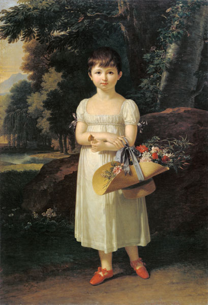 Portrait of Amelia Oginski from Francois Xavier Fabre