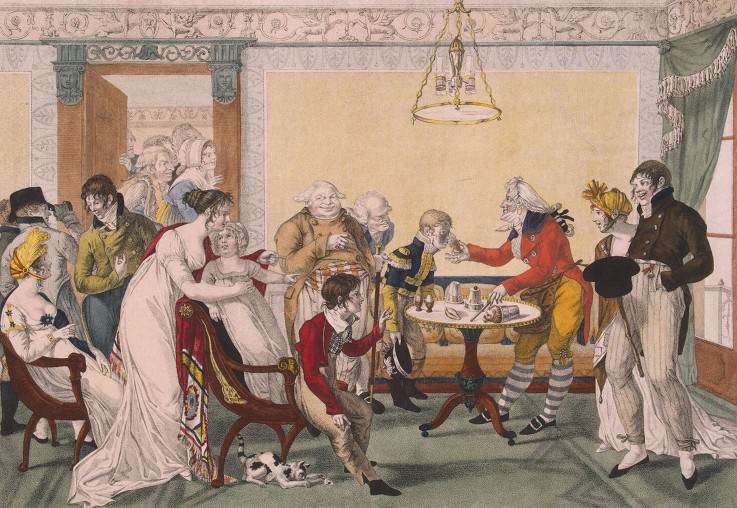 Card Game from Francois Joseph,  baron Bosio