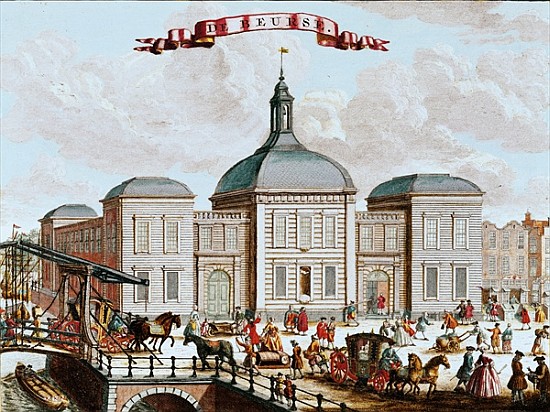 The Stock Exchange, Amsterdam from Francois van Bleyswyck