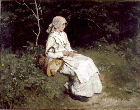 Resting by the Way from Frank Holl