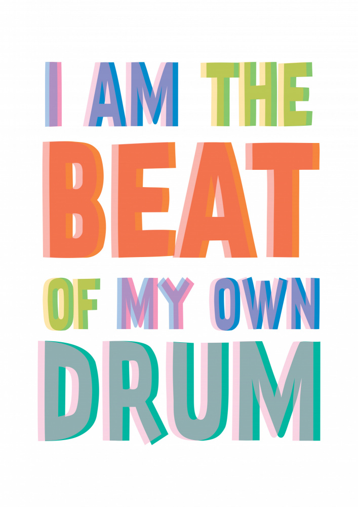 I Am The Beat Of My Own Drum from Frankie Kerr-Dineen