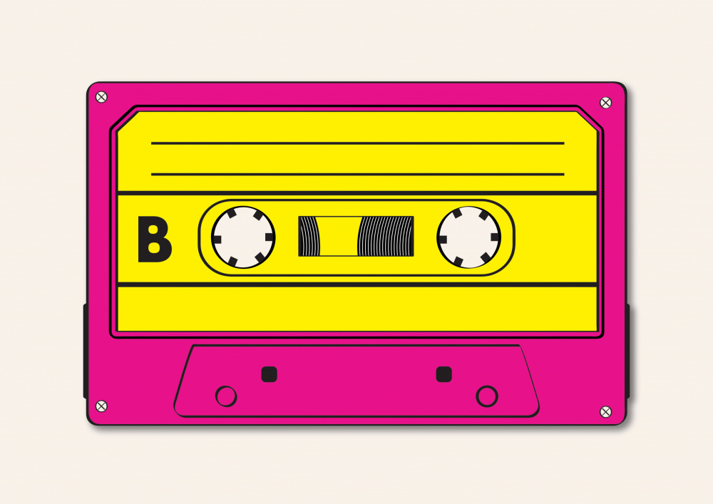 Pink Tape Cassette from Frankie Kerr-Dineen