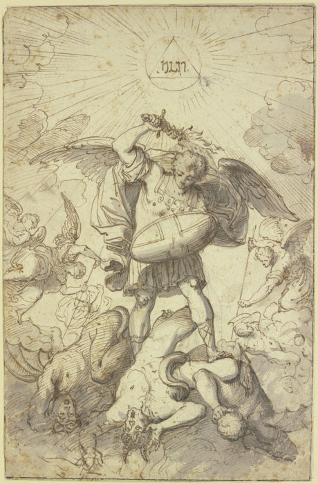 War in Heaven from Frans Floris de Vriendt