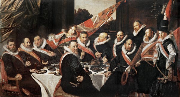 Feast of Officers from Frans Hals