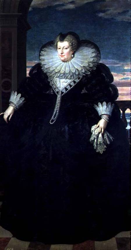 Marie de Medici (1573-1642) Queen of France from Frans II Pourbus