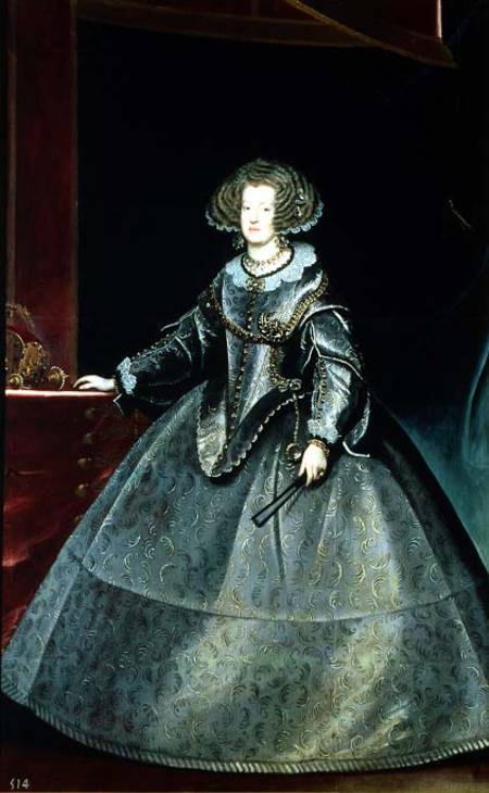 Infanta Maria Theresa (1638-83) from Frans Luyckx or Leux