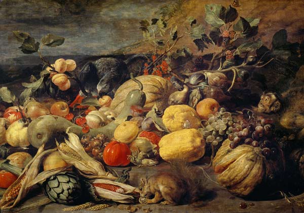 Great fruit still life from Frans Snyders