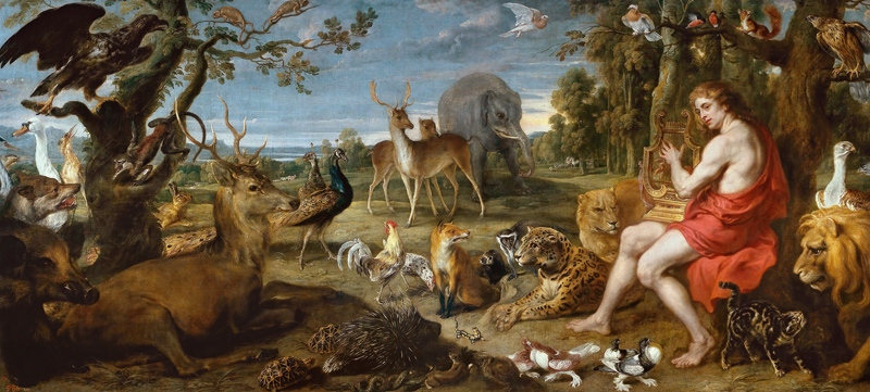 Orpheus and the Animals from Frans Snyders