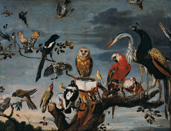 Concert of Birds from Frans Snyders