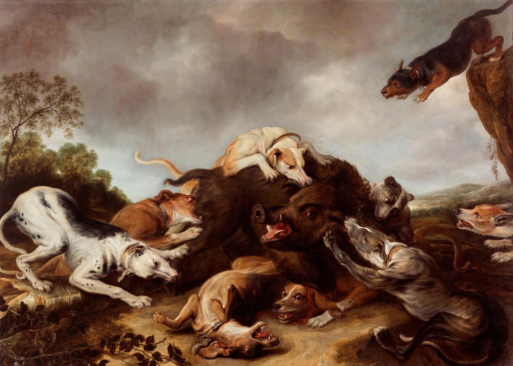 Die Wildschweinjagd from Frans Snyders