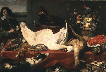 Still Life of Game and Shellfish from Frans Snyders