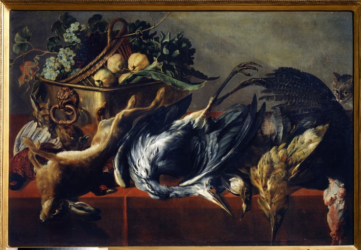 Still Life with an Ebony Chest from Frans Snyders