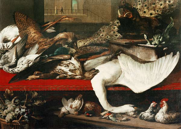 Quiet life with poultry and game from Frans Snyders