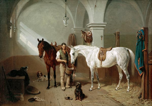 Horse Stable from Franz Adam