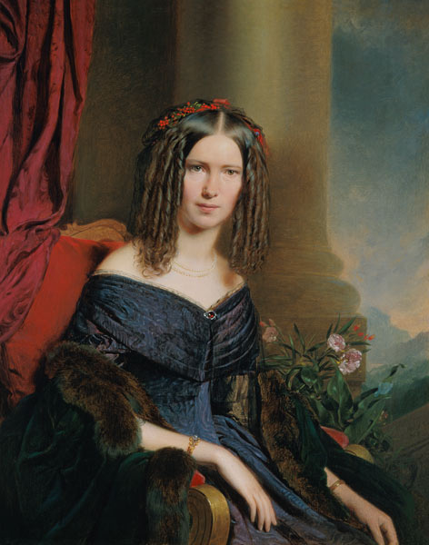 Lady portrait. from Franz Eybl