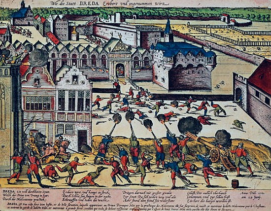 The Haultepenne Fury in 1581 from Franz Hogenberg