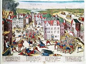 Massacre in Flanders during the Government of Fernando Alvarez de Toledo (1508-82) Duke of Alba, 30t
