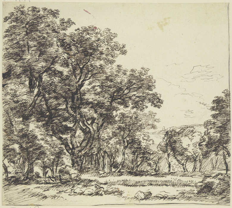 Landscape full of trees from Franz Innocenz Josef Kobell