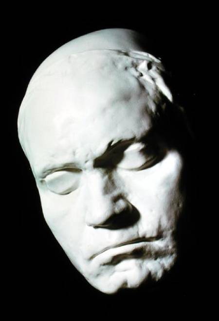 Mask of Beethoven (1770-1827), taken from life at the age of 42 from Franz Klein