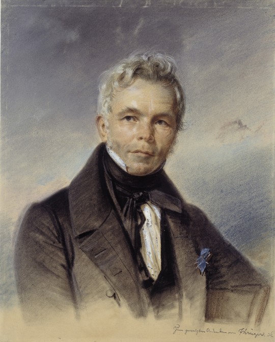 Portrait of Karl Friedrich Schinkel from Franz Krüger