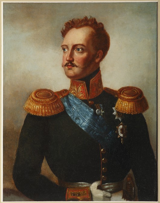 Portrait of Count Alexander von Benckendorff (1783-1844) from Franz Krüger