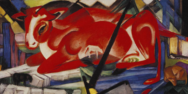 The World Cow from Franz Marc