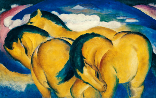 Little Yellow Horses from Franz Marc