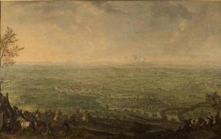 The Siege of Olmutz by the Prussian Army from Franz Paul Findenigg