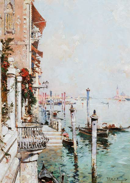 The Grand Canal, Venice from Franz Richard Unterberger