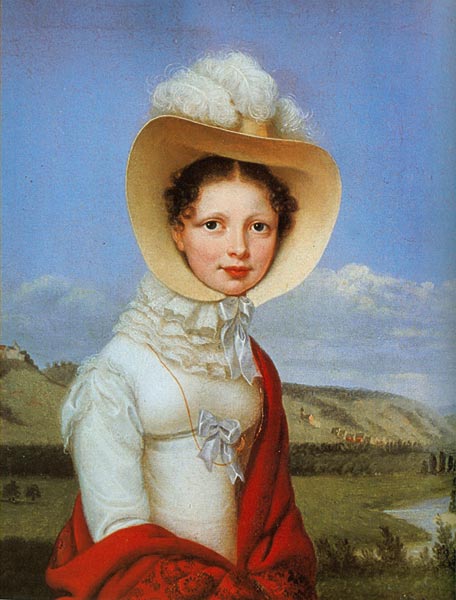 Grand Duchess Catherine Pavlovna of Russia (1788-1819), Queen of Württemberg from Franz Seraph Stirnbrand
