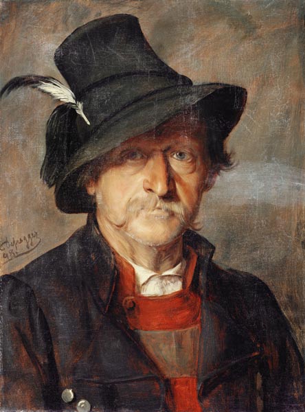 Ein Tiroler Bauer from Franz von Defregger