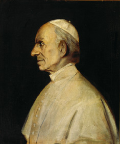 Pope Leo XIII. from Franz von Lenbach