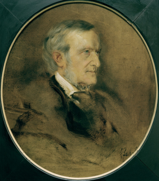 Richard Wagner from Franz von Lenbach
