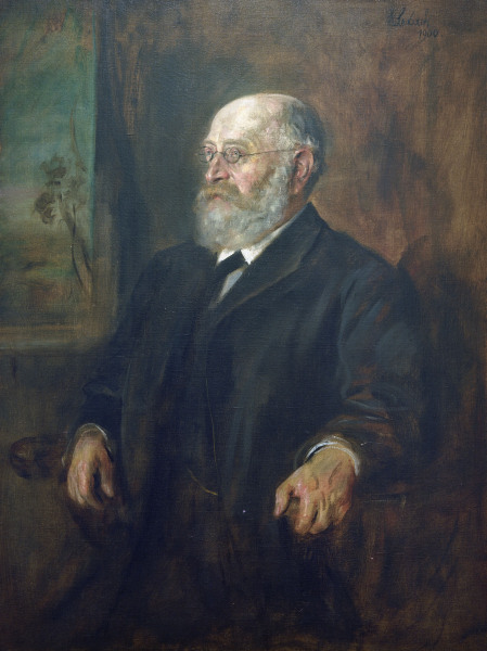 Theodor Gomperz from Franz von Lenbach