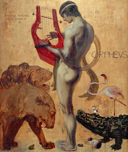 Orpheus by Franz von Stuck from Franz von Stuck