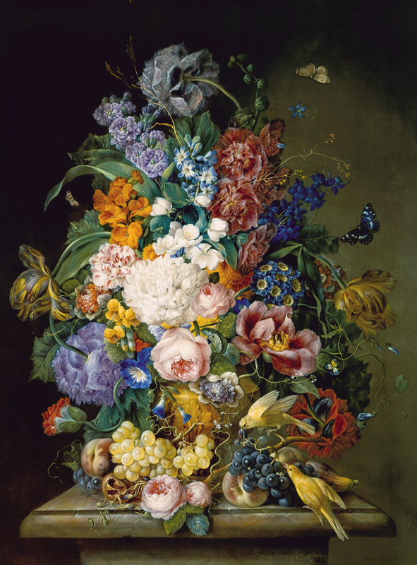 Flower painting. from Franz Xaver Petter