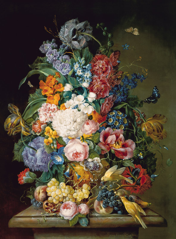 Flower painting. from Franz Xaver Petter