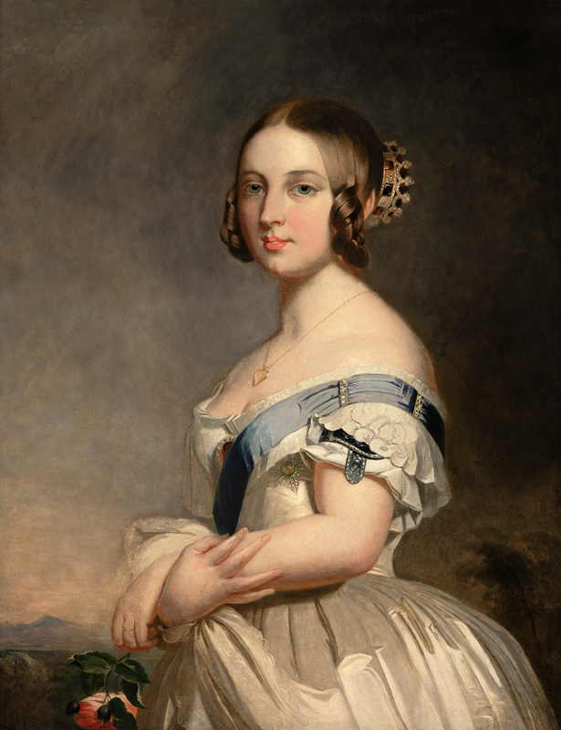 Queen Victoria (1819-1901) from Franz Xaver Winterhalter